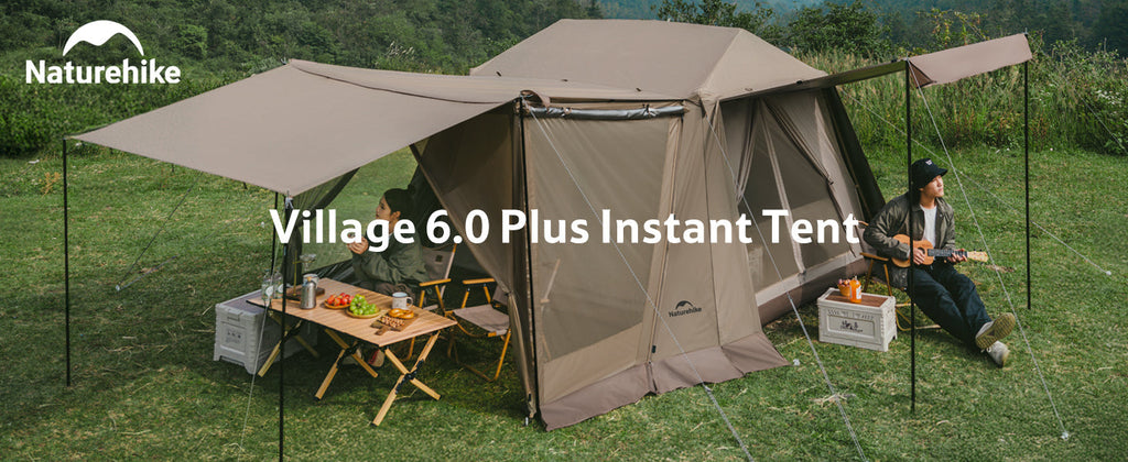 Naturehike Village 6.0 Flagship Model 2nd Generation Quick Opening Tent (2026)