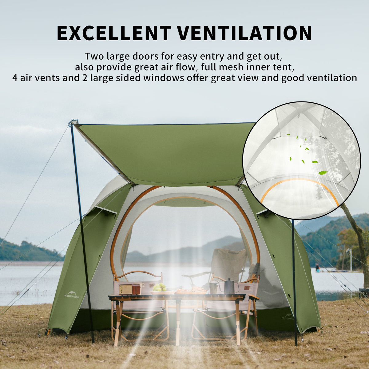 KOTA™ 4-Person Camping Tent
