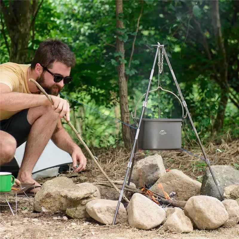 4-6 Persons Aluminum Alloy Hanging Pot
