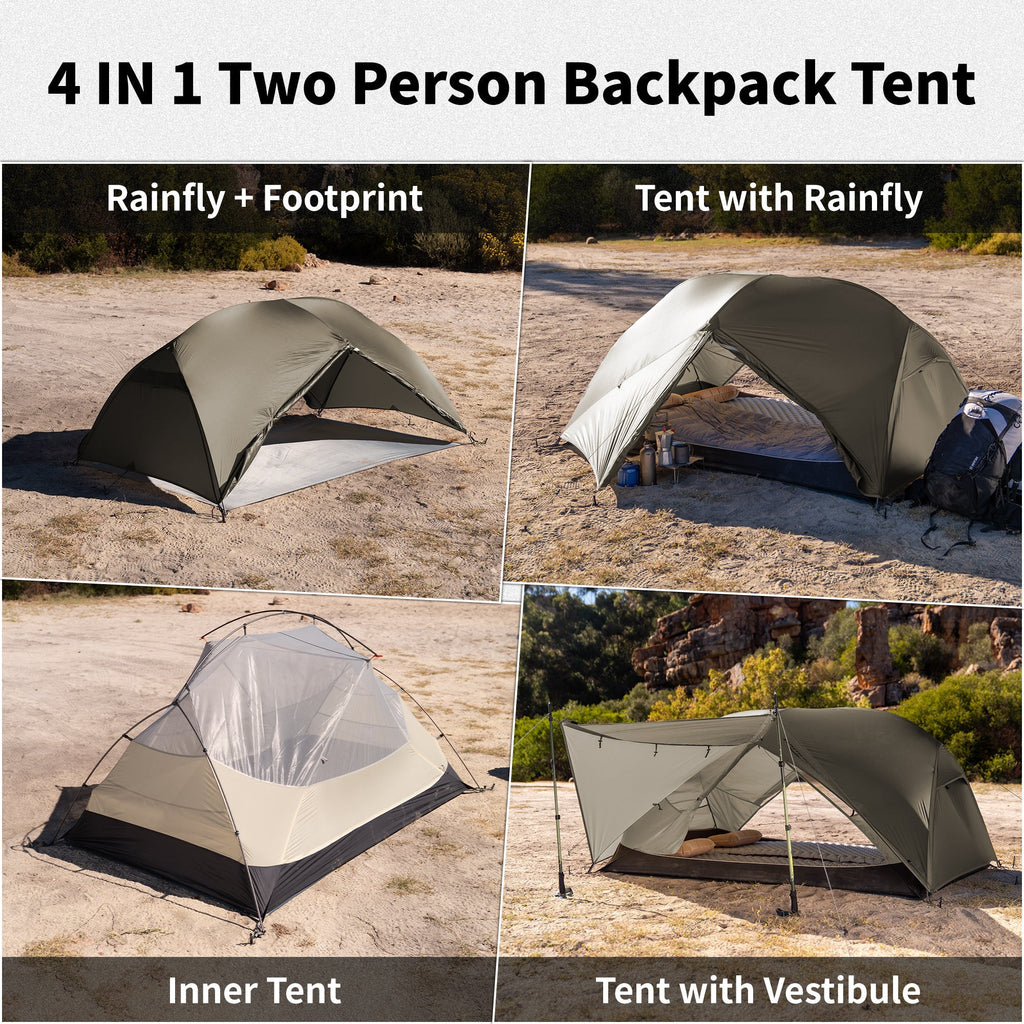 Mongar™ Pro 2-Person Ultralight Backpacking Tent